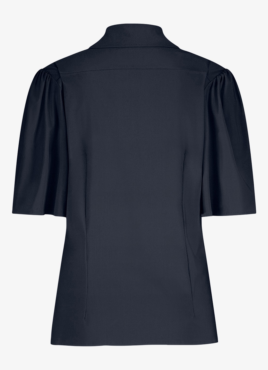 Studio Anneloes Poppy blouse met vlindermouw - detail blauw