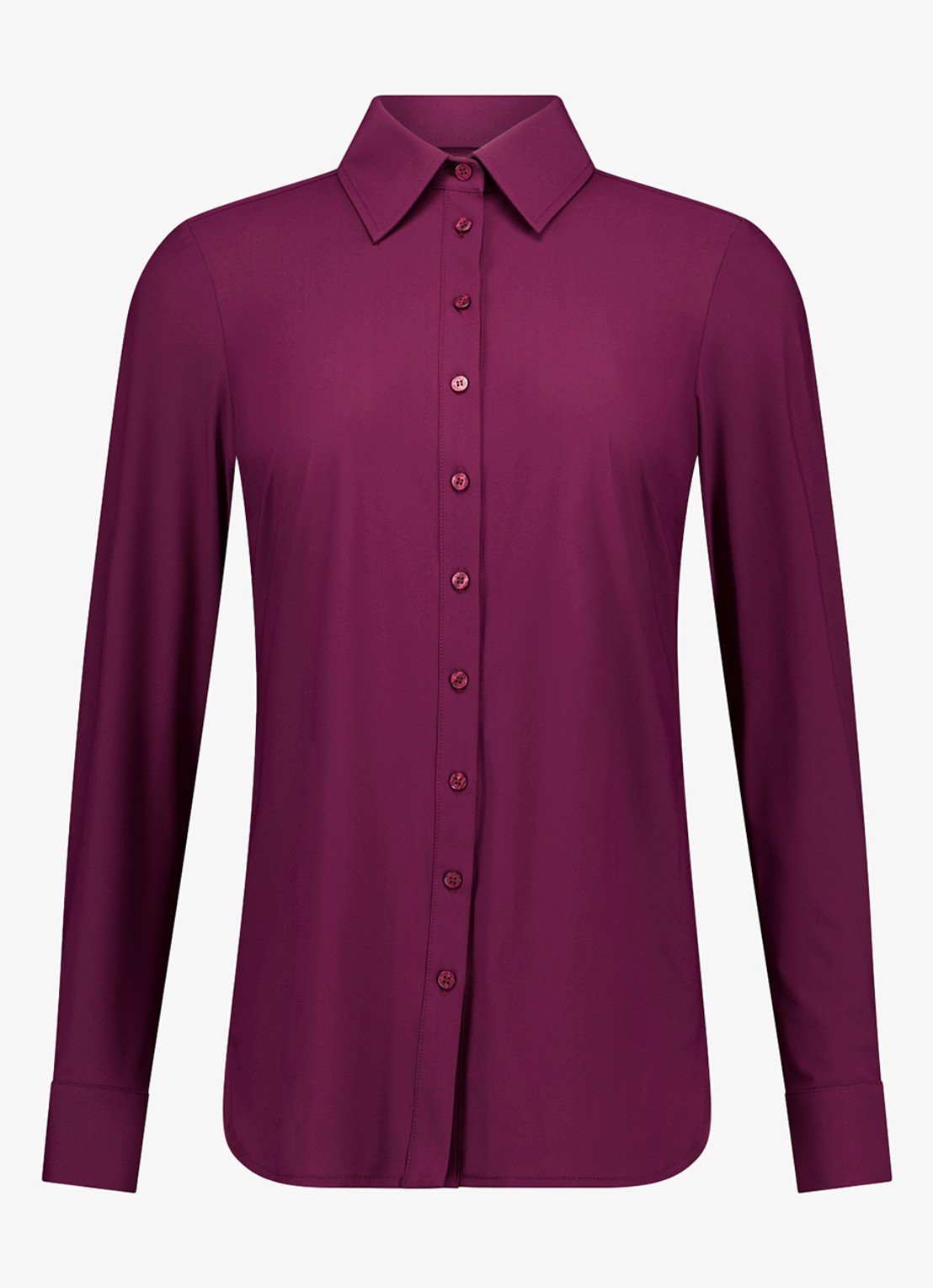 Studio Anneloes Poppy blouse - voorkant 4 aubergine