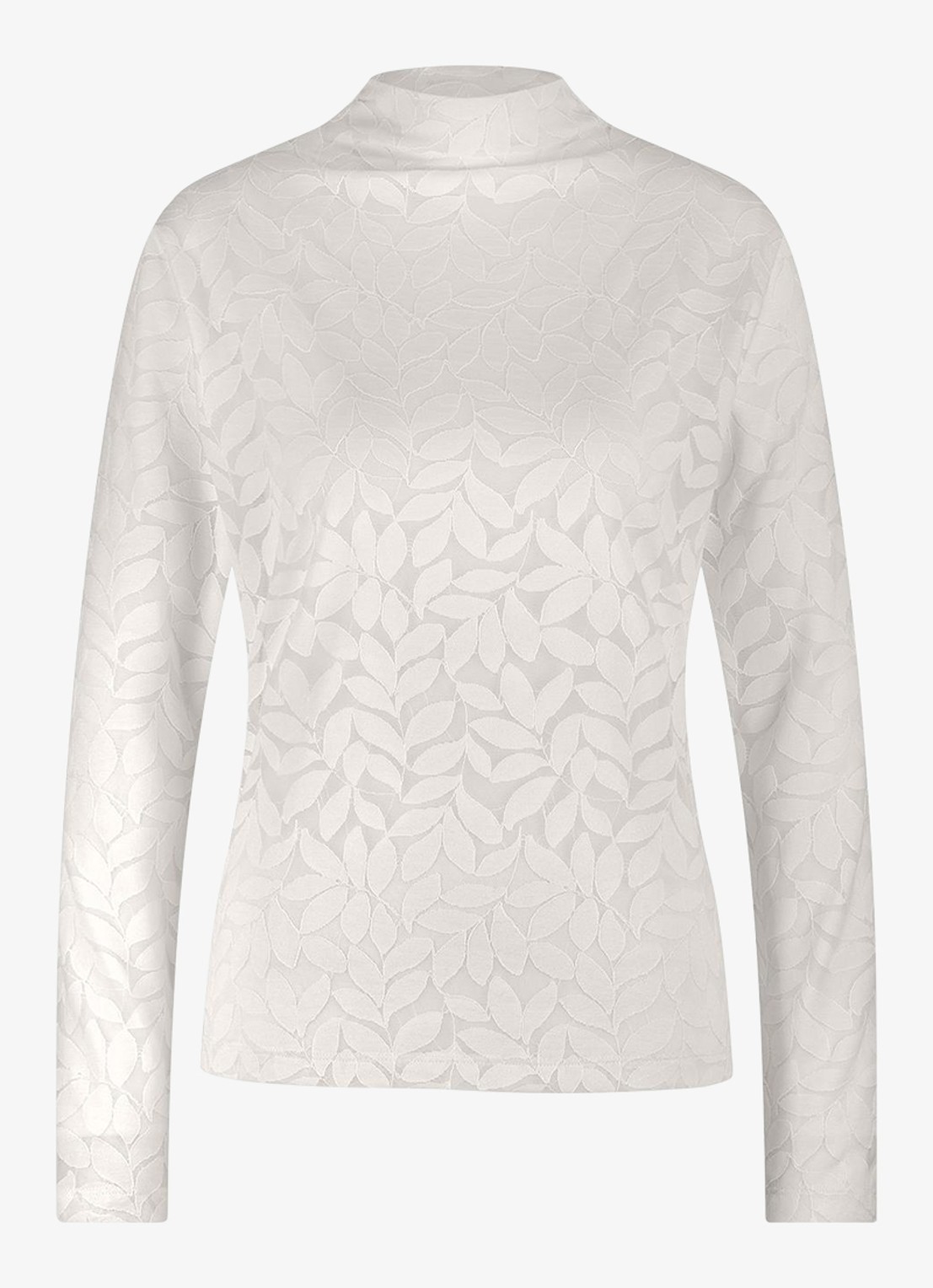 Studio Anneloes Reagan longsleeve van kant - voorkant gebroken wit