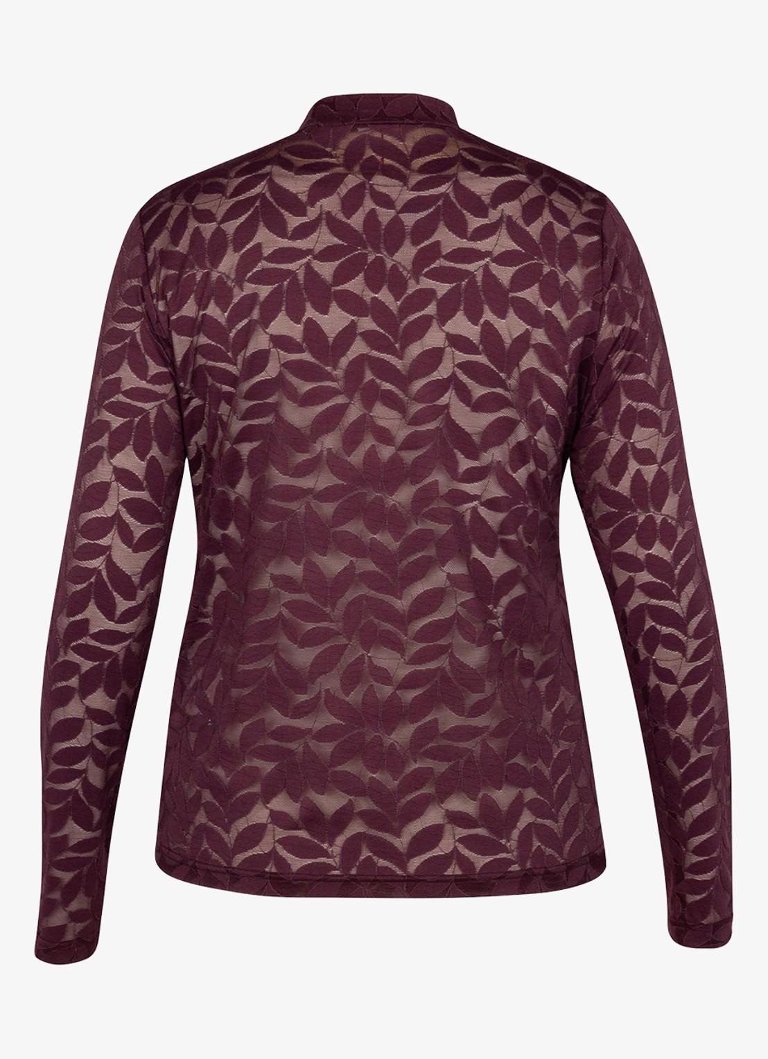 Studio Anneloes Reagan longsleeve van kant - achterkant bruin