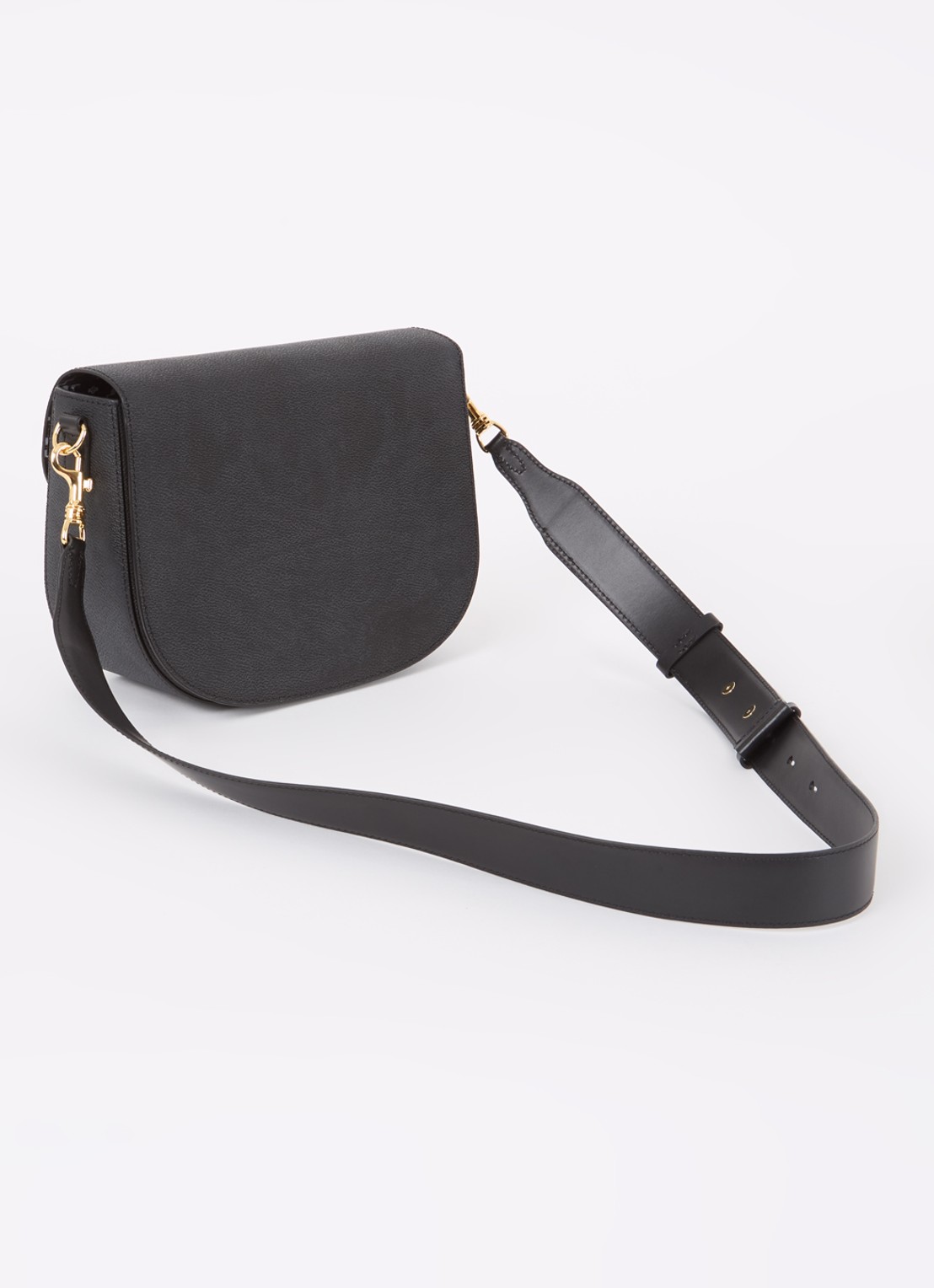 Studio Anneloes SA crossbodytas met afneembare schouderriem - achterkant 4 zwart