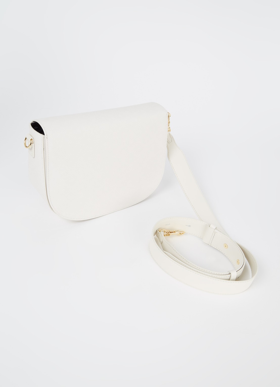 Studio Anneloes SA crossbodytas met afneembare schouderriem - achterkant gebroken wit