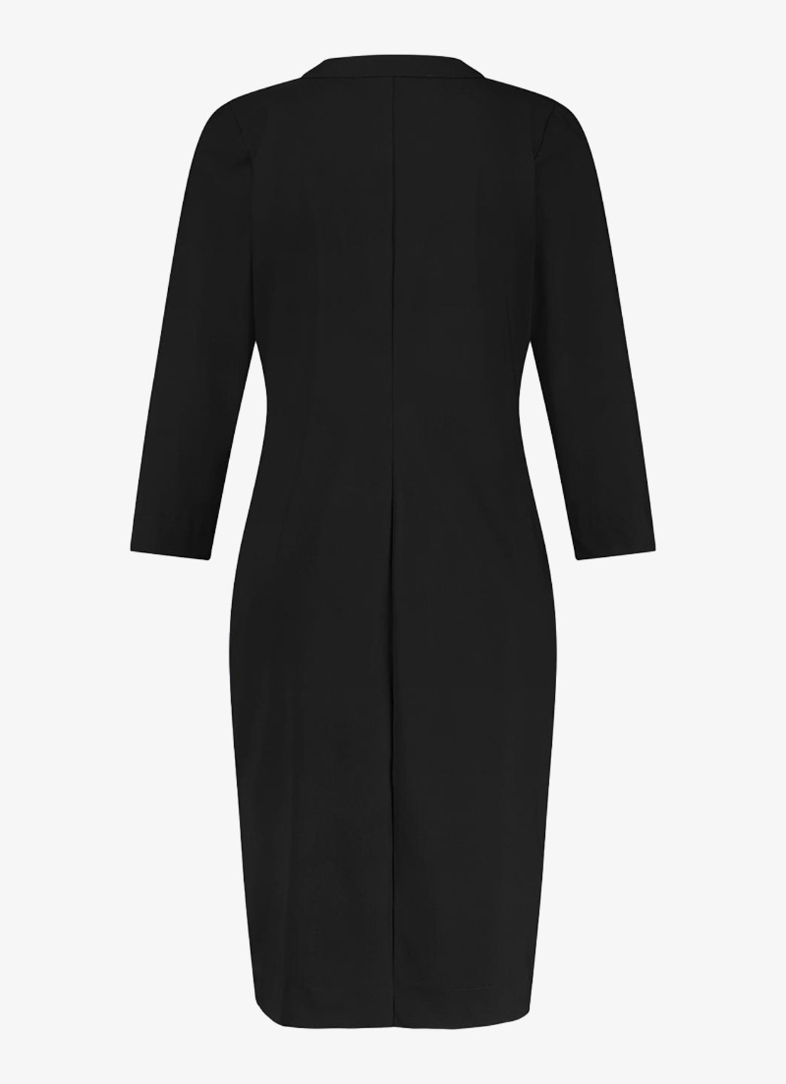 Studio Anneloes Simplicity mini tuniekjurk met steekzakken - achterkant zwart