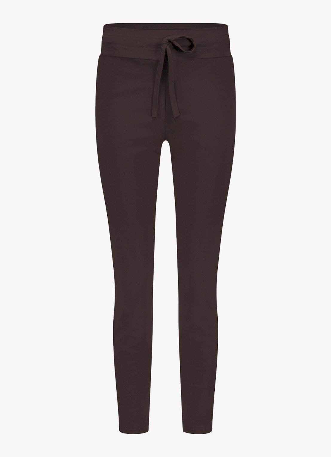 Studio Anneloes Startup joggingbroek met trekkoord - voorkant bruin