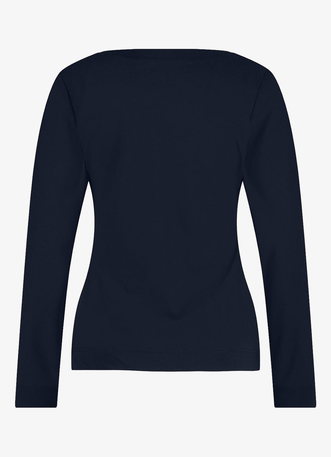 Studio Anneloes Sydney longsleeve met boothals - detail 5 donkerblauw