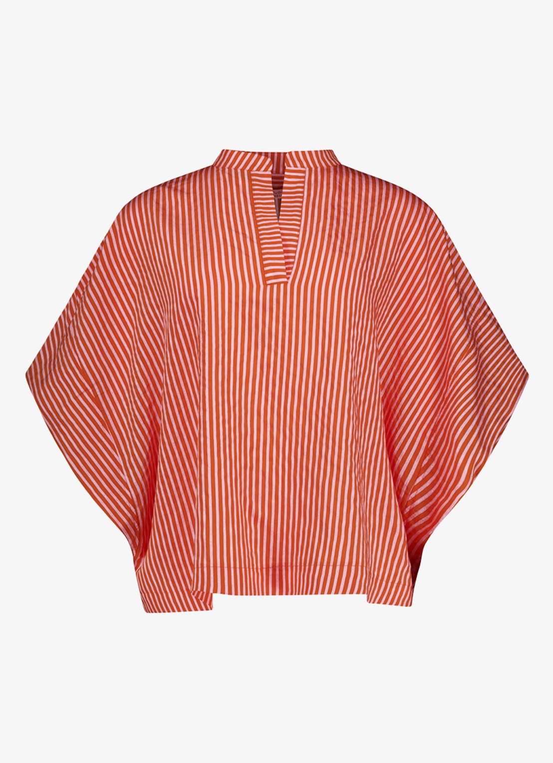 Studio Anneloes Tuniek met streepprint - voorkant 4 orange