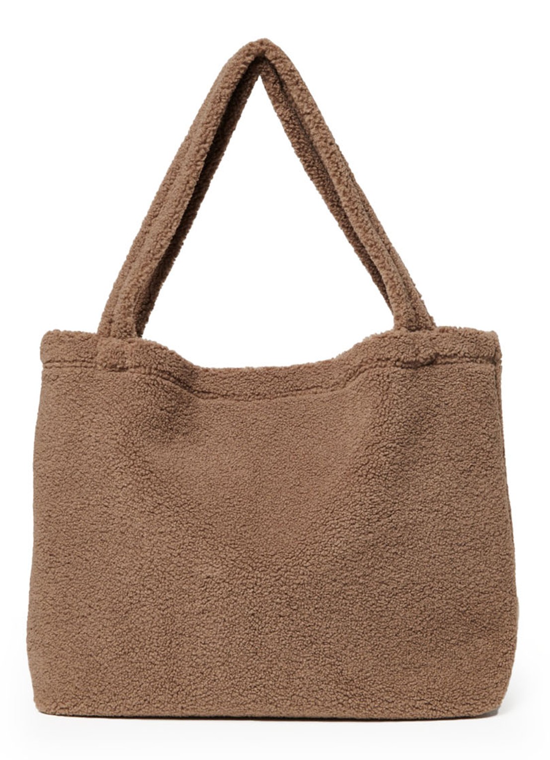 Studio Noos Chunky Teddy Mom-Bag - voorkant 4 bruin