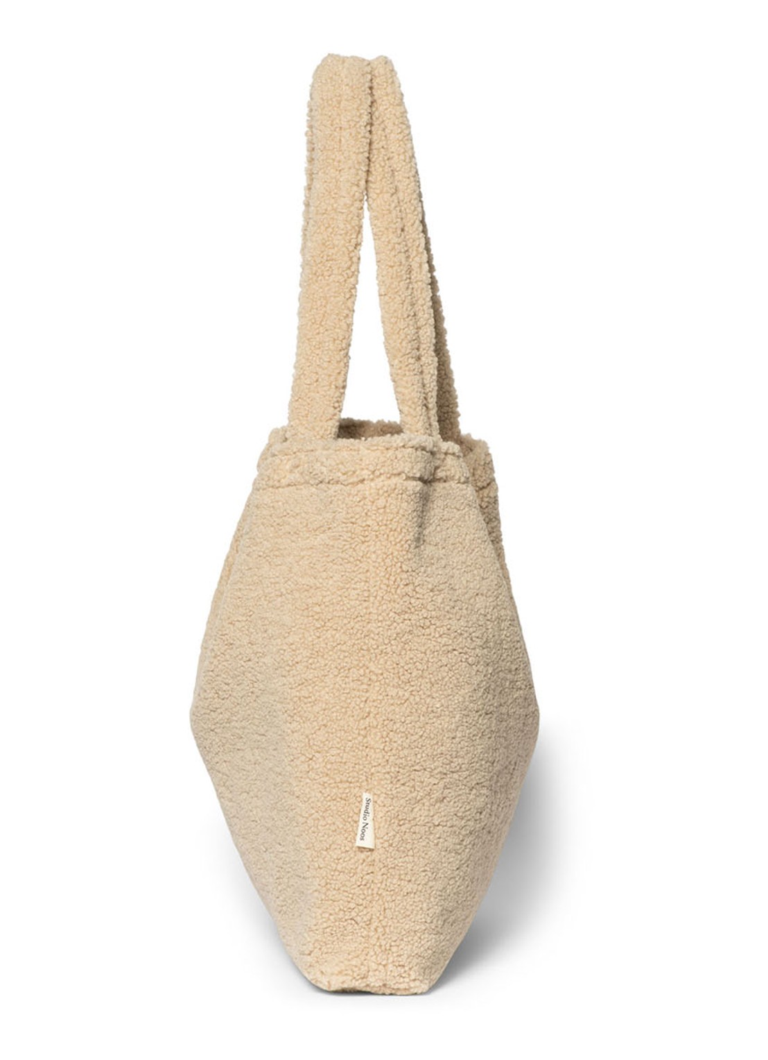 Studio Noos Chunky Teddy Mom bag - detail 3 zand