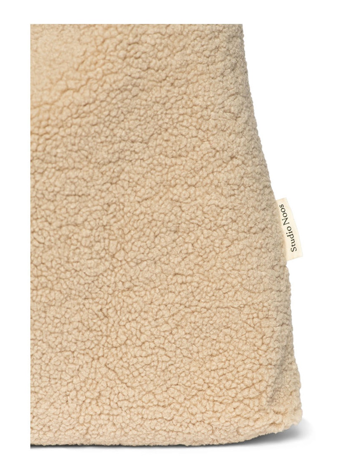 Studio Noos Chunky Teddy Mom bag - detail 4 zand