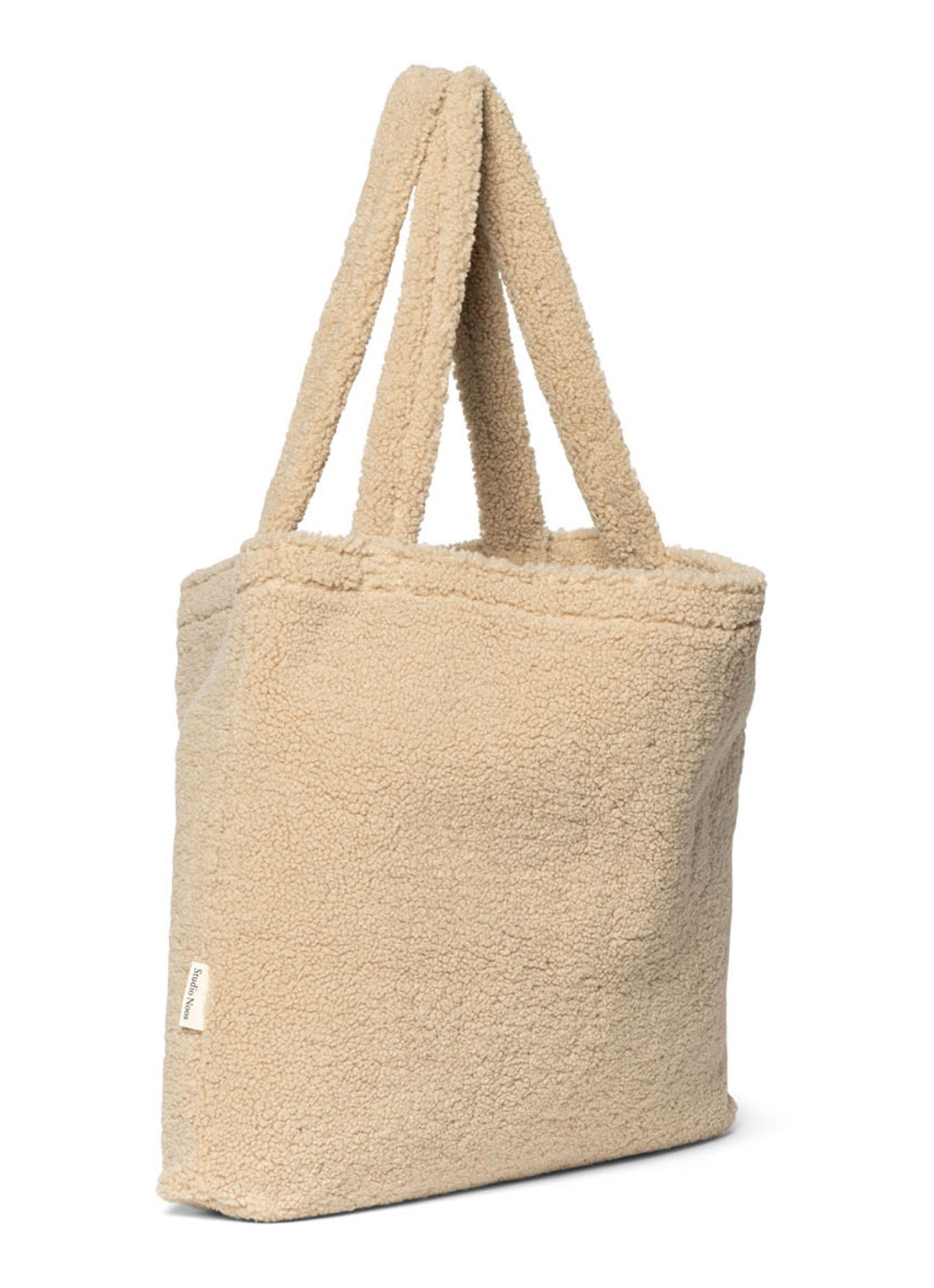 Studio Noos Chunky Teddy Mom bag - detail 5 zand