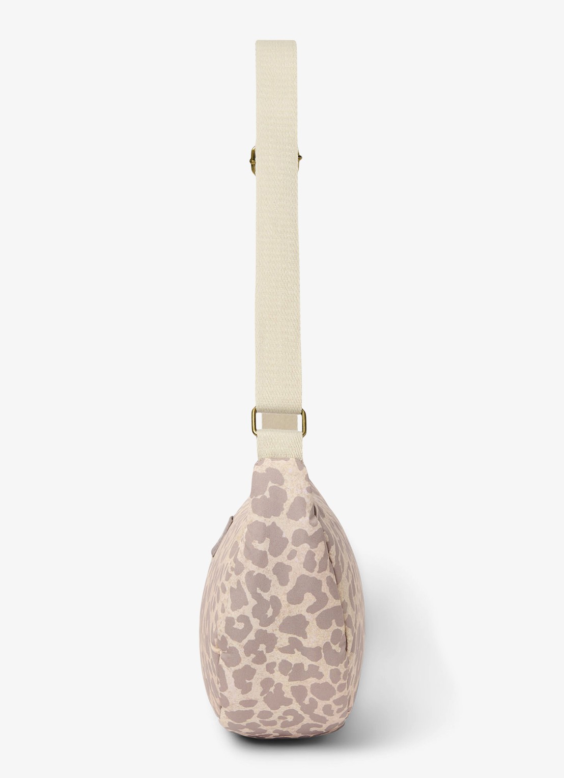 Studio Noos Crossbodytas met print - detail 2 beige