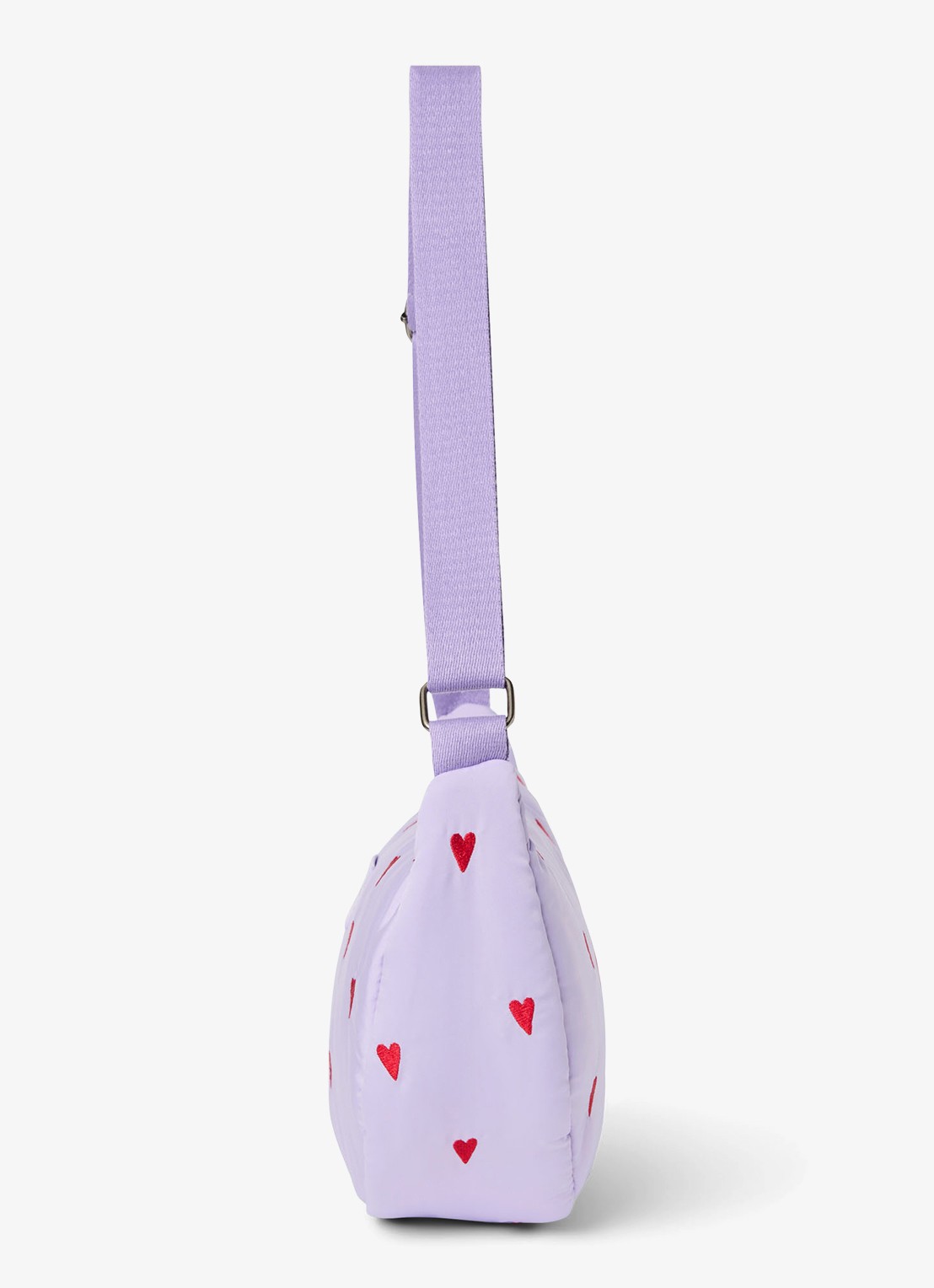 Studio Noos Crossbodytas met print - detail 2 paars