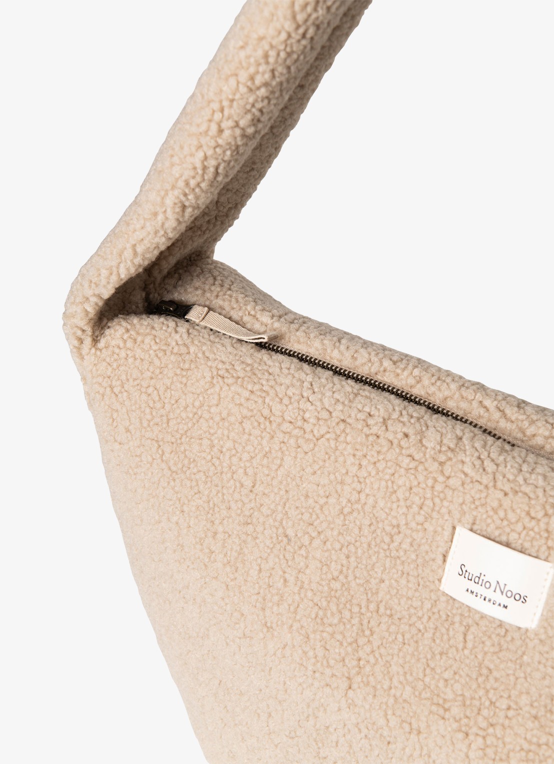 Studio Noos Crossbodytas van teddy - detail 5 beige