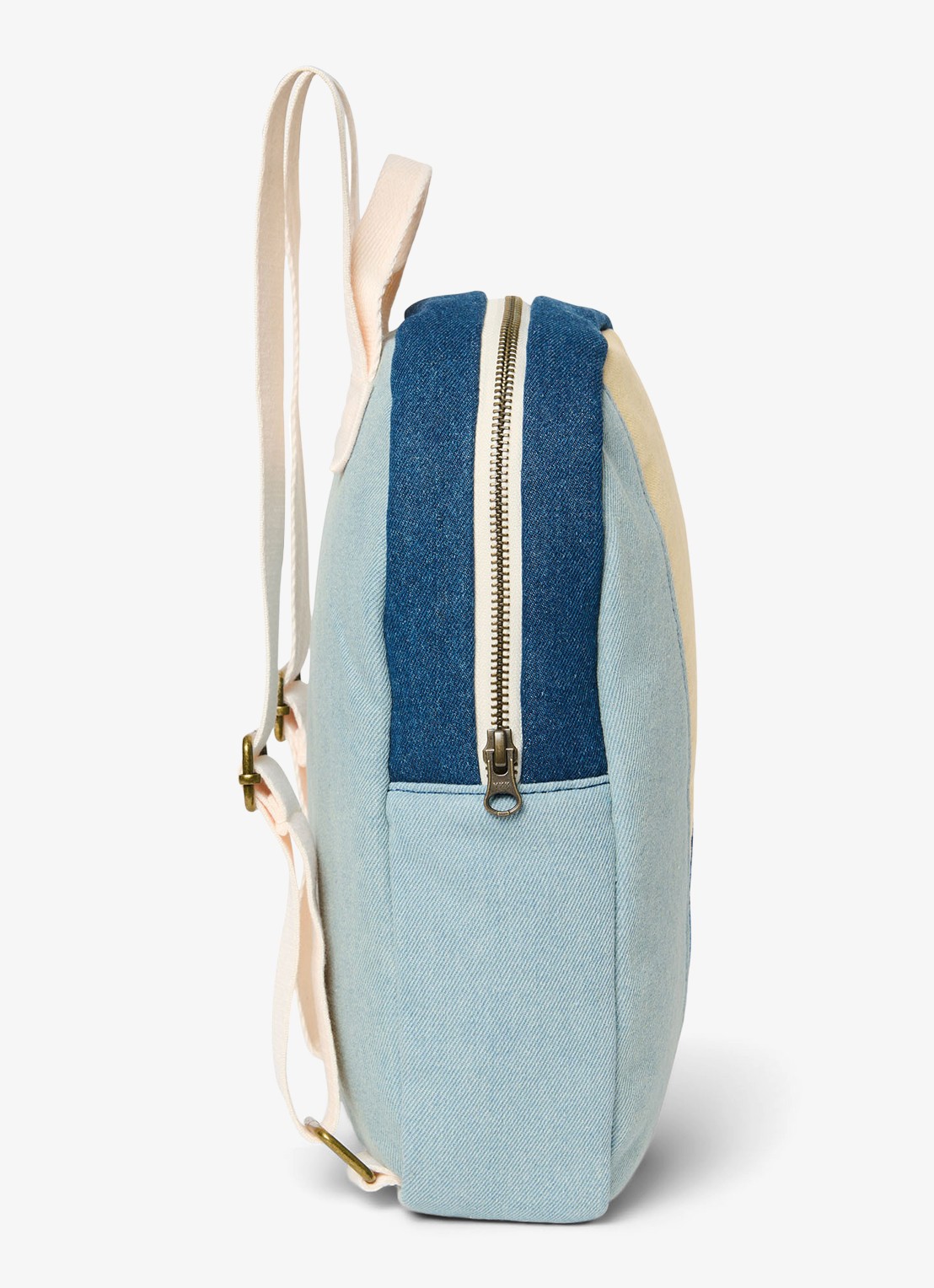 Studio Noos Denim Patchwork Mini rugzak - detail 2 jeans