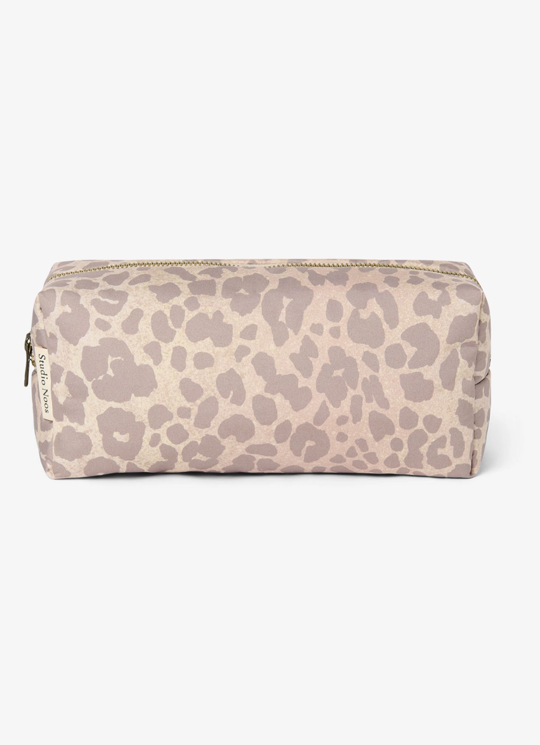 Studio Noos Etui met print - voorkant 2 lichtblauw