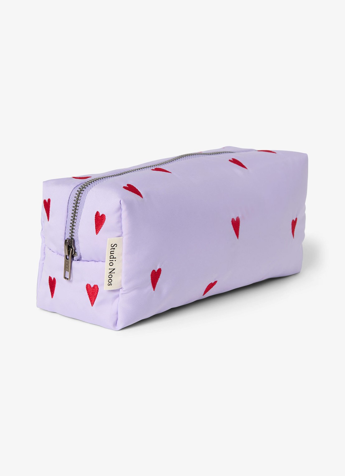 Studio Noos Etui met print - voorkant 3 paars