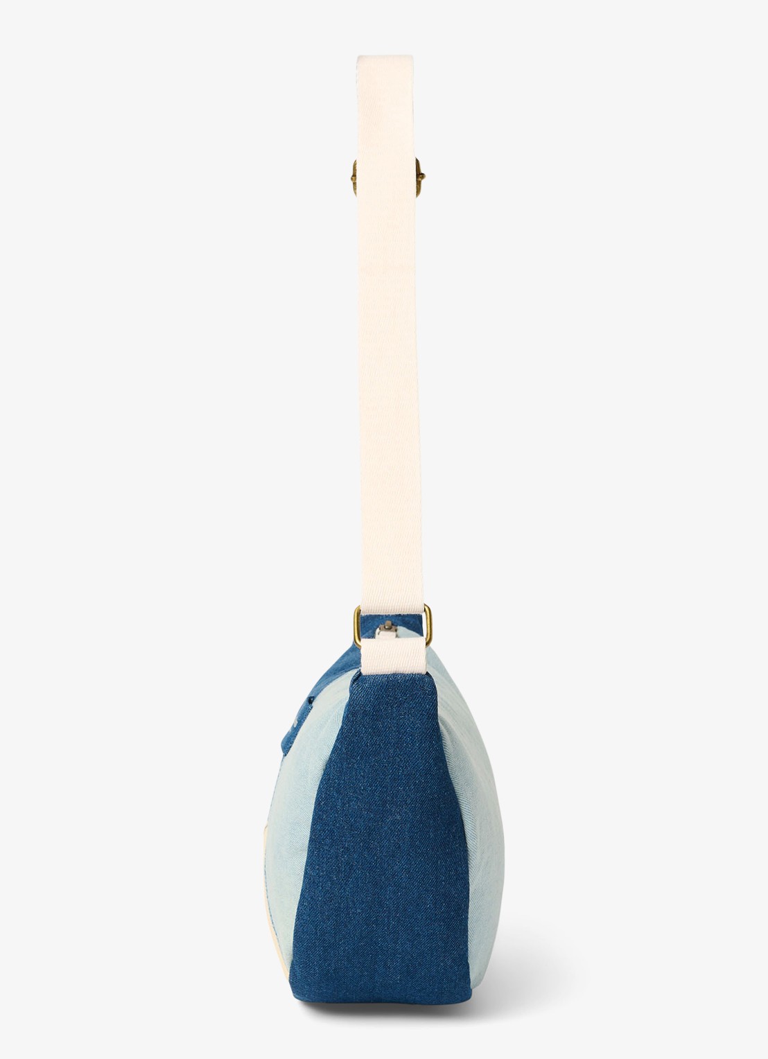 Studio Noos Patchwork crossbodytas met logo - detail 3 jeans