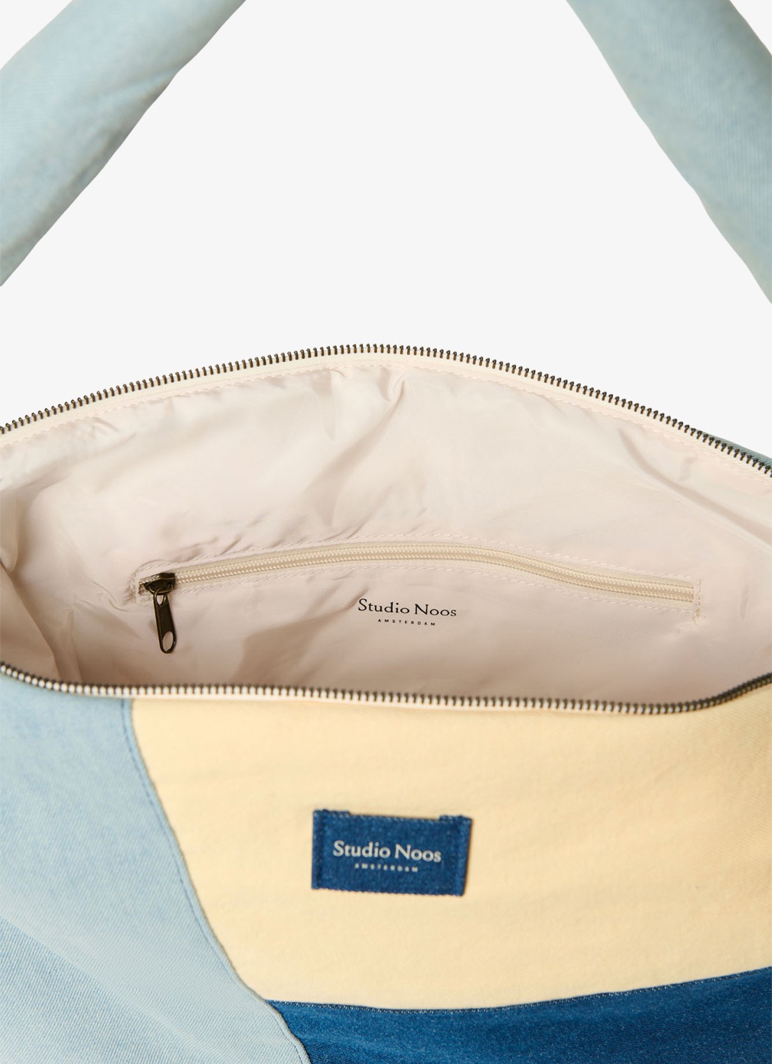 Studio Noos Patchwork crossbodytas met logo - detail 7 jeans