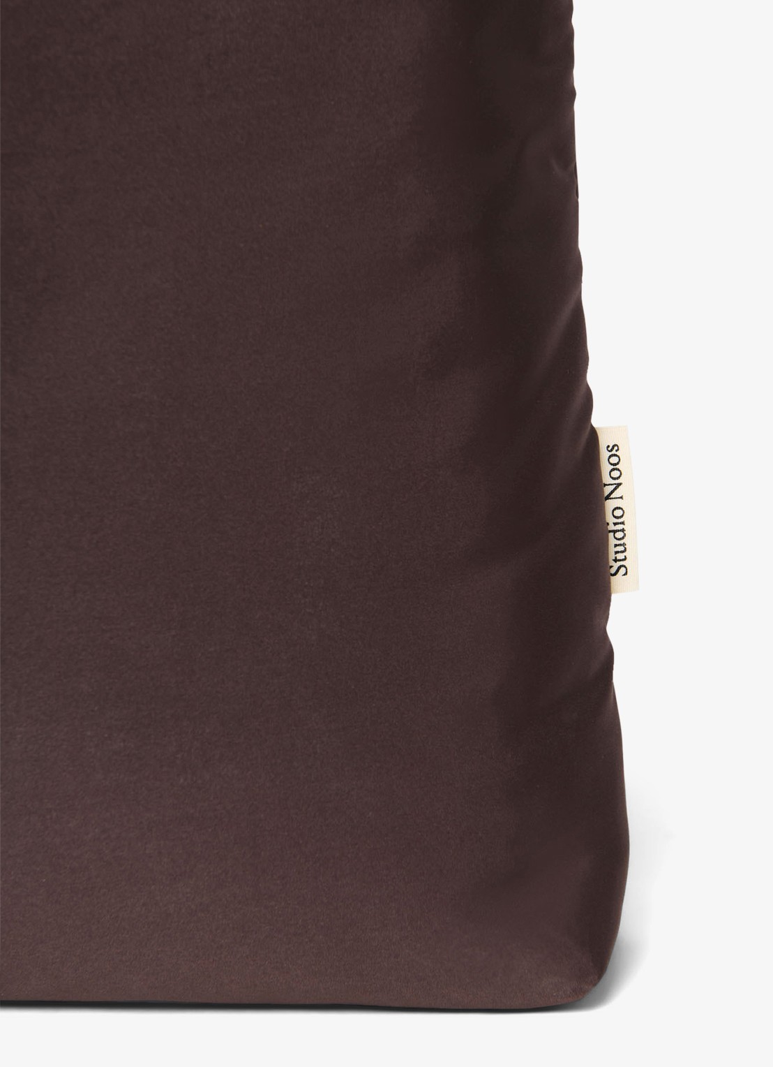 Studio Noos Puffy gewatteerde Mom-Bag met logo - detail 3 bruin