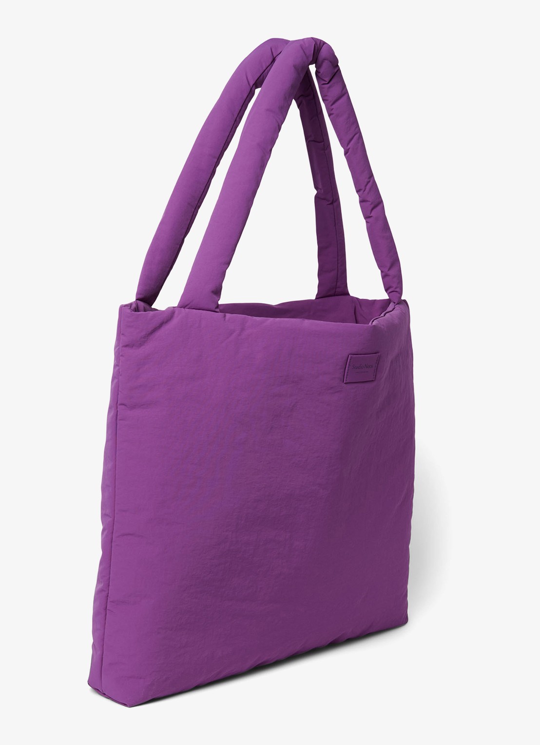 Studio Noos Textured Puffy Mom Bag - detail 3 paars