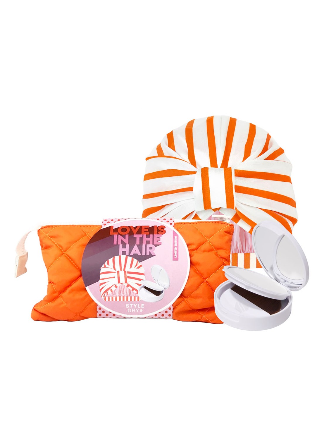 Styledry Love is in the Hair - Limited Edition haarverzorgingsset - voorkant undefined