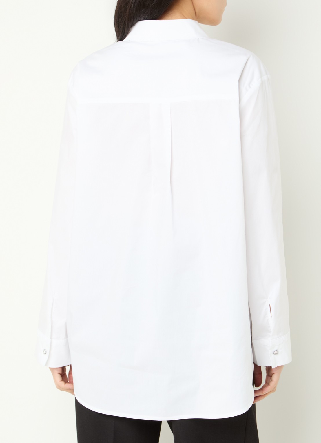 Summum Blouse met ruches - achterkant wit