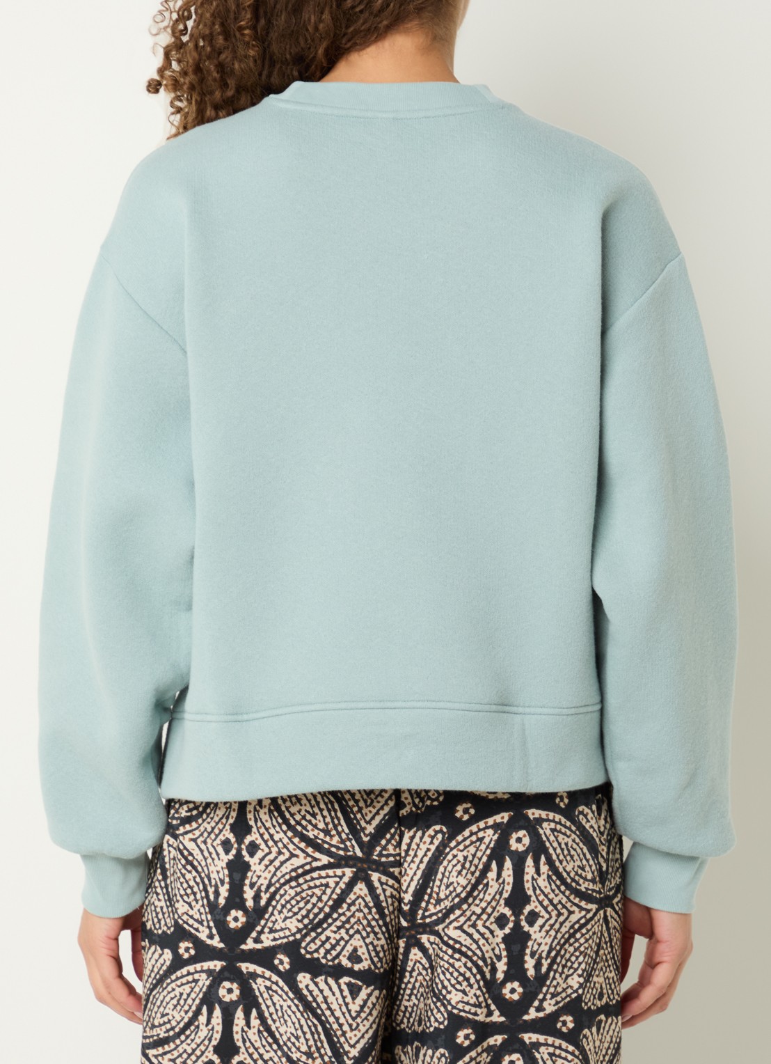 Summum Sweater met logoprint - achterkant 4 blauw