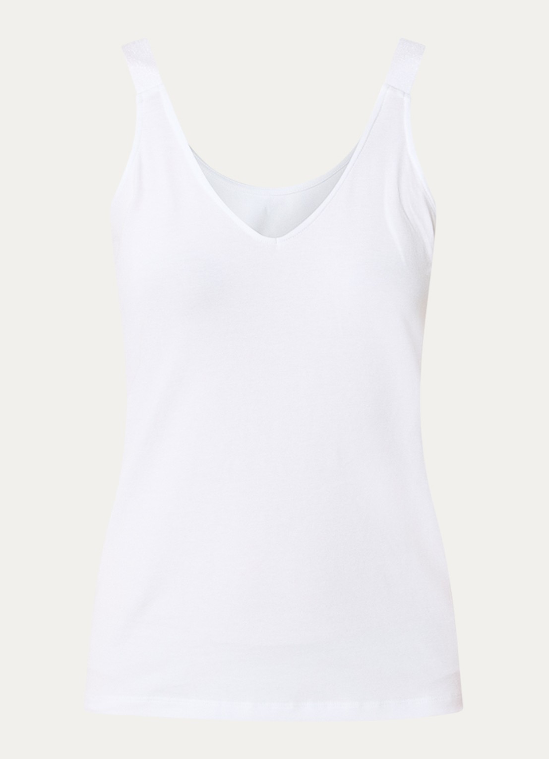 Summum Tanktop met stretch - voorkant wit