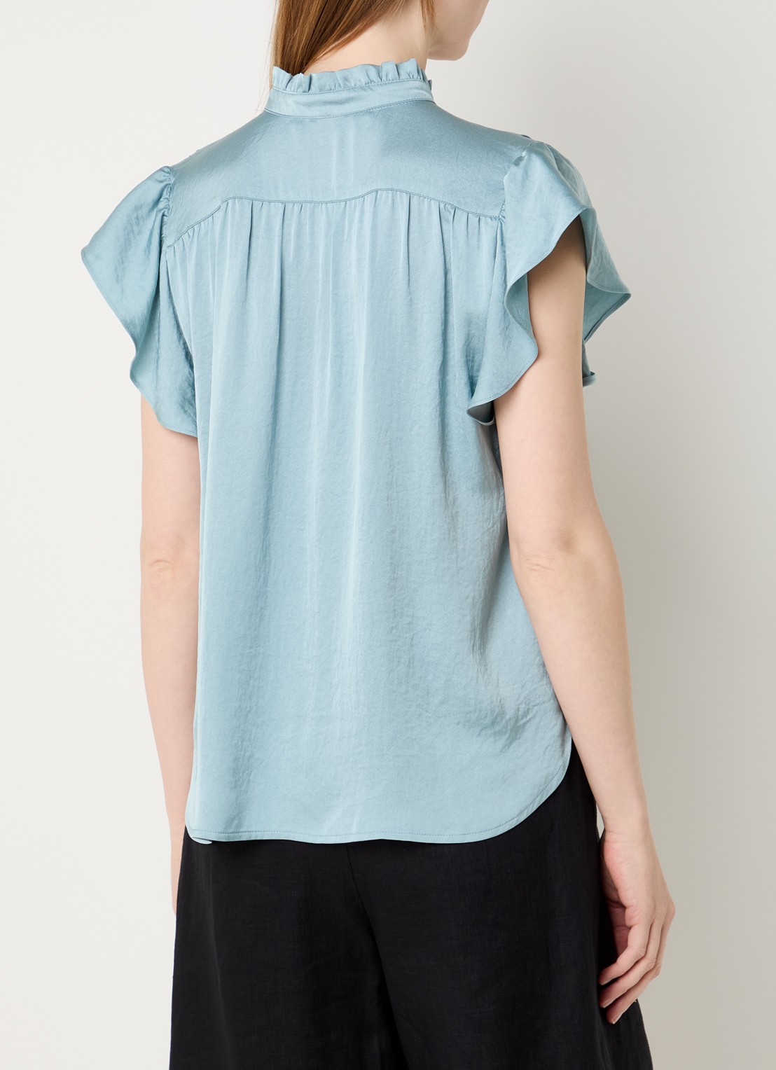 Summum Tuniek met ruches - achterkant 4 blauw