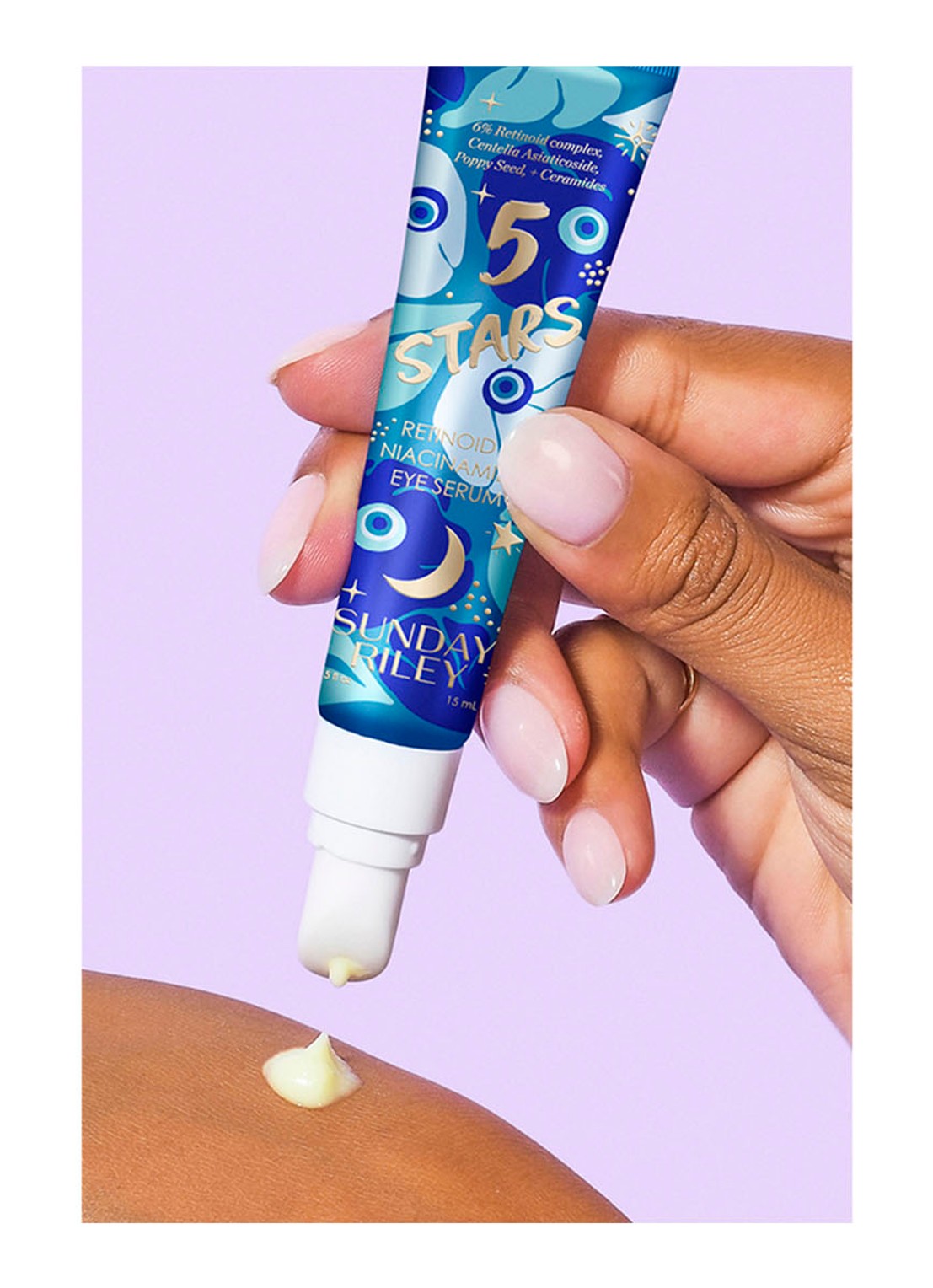 Sunday Riley 5 Stars Retinoid + Niacinamide Eye Serum - oogserum - detail 3 undefined