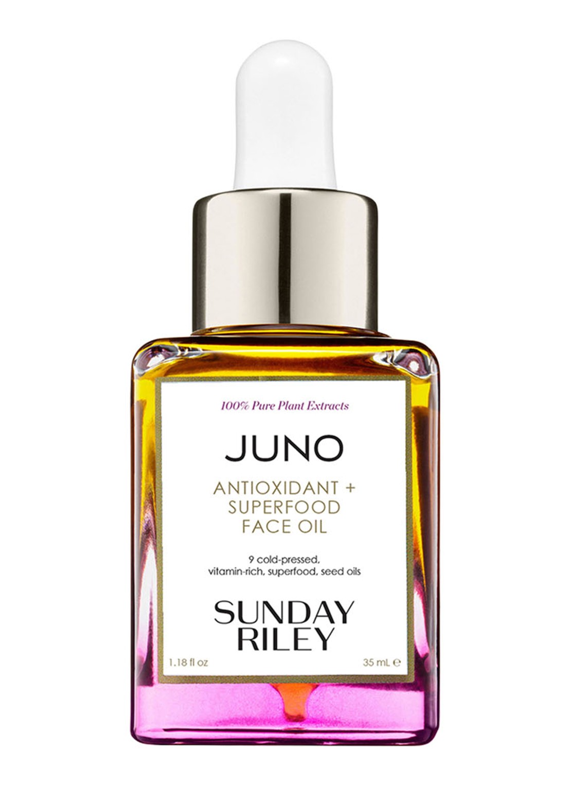 Sunday Riley Juno Antioxidant + Superfood Face Oil - gezichtsolie - voorkant 7 undefined