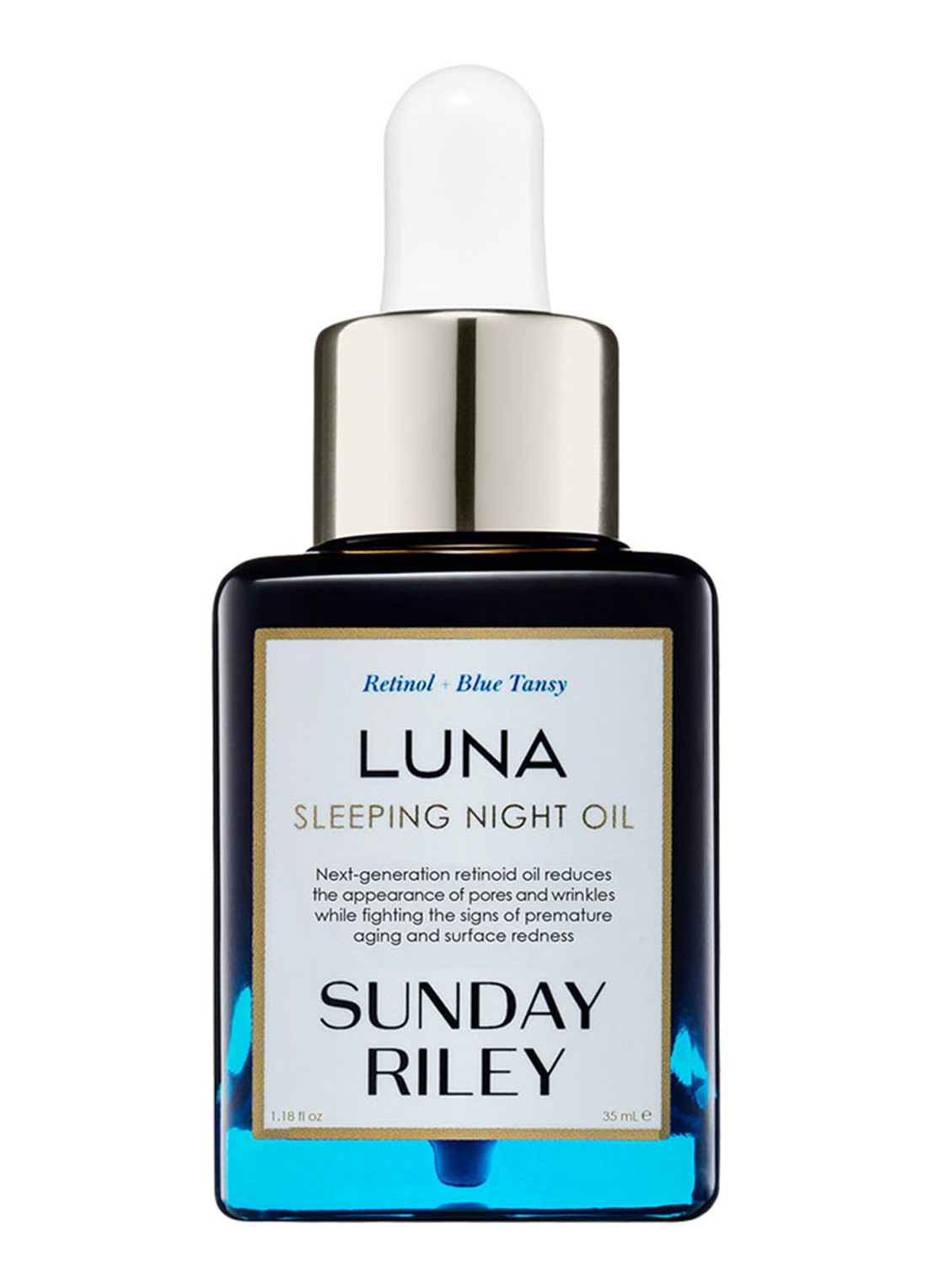 Sunday Riley Luna Sleeping Night Oil - gezichtsolie - voorkant 7 undefined