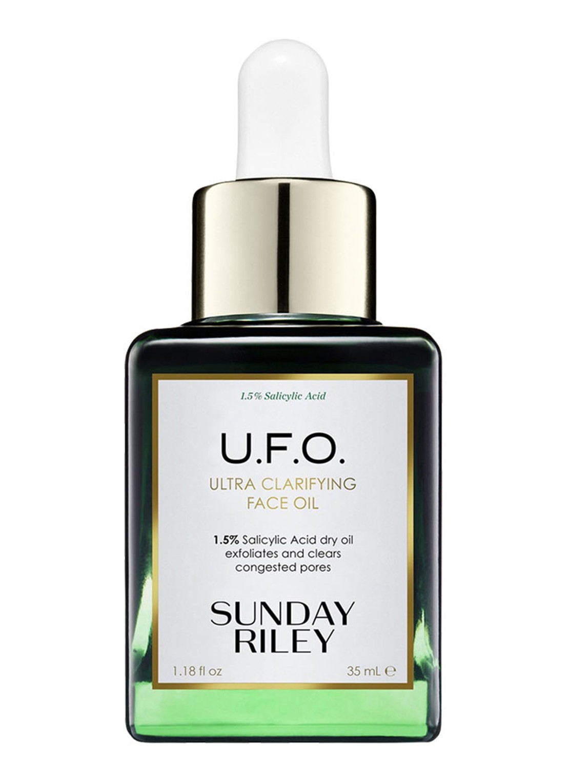 Sunday Riley U.F.O. Ultra Clarifying Treatment Face Oil - gezichtsolie - voorkant 2 undefined