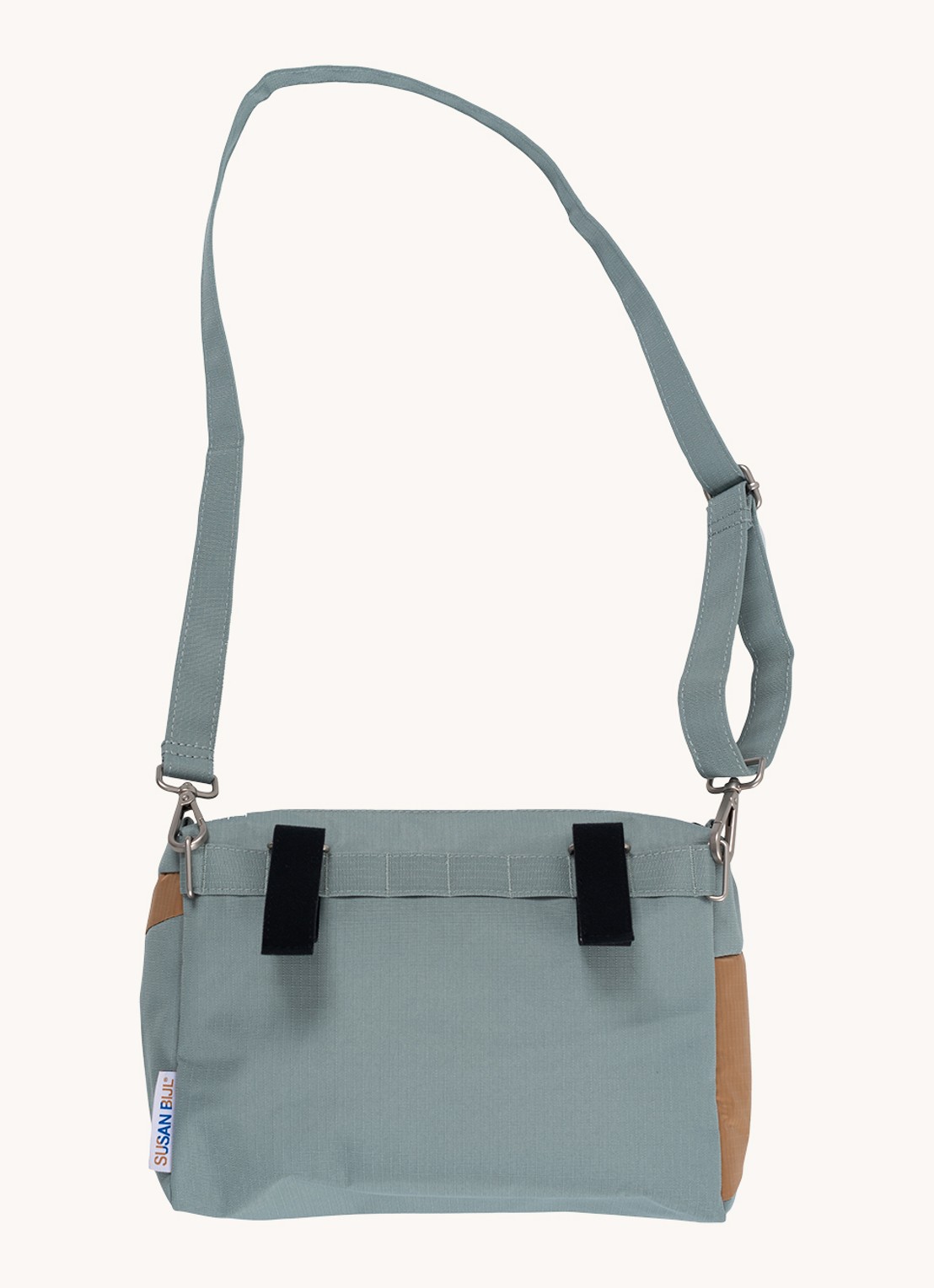 SUSAN BIJL Bum Bag Medium crossbodytas met waterafstotende coating - detail 3 grijs