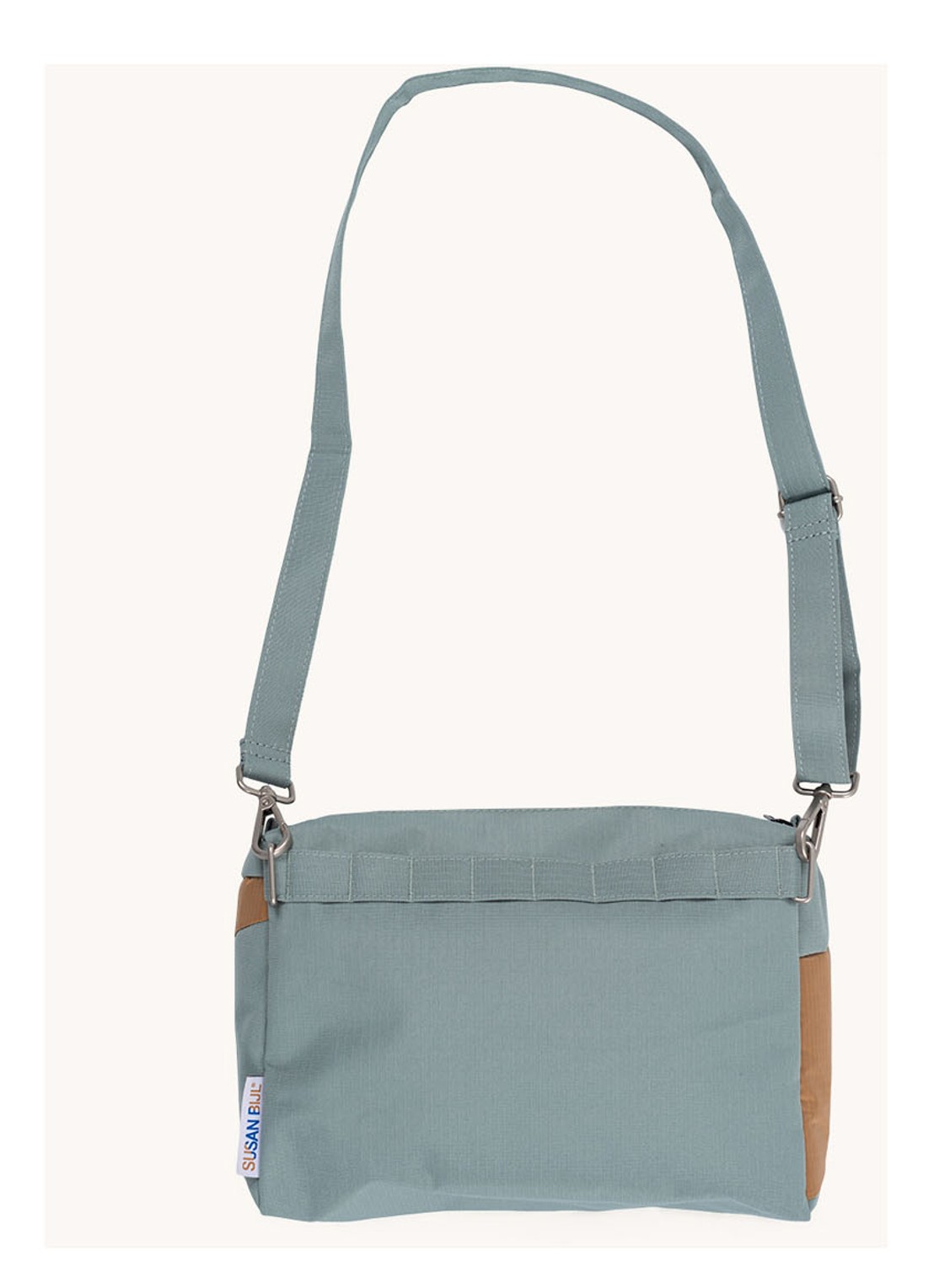 SUSAN BIJL Bum Bag Medium crossbodytas met waterafstotende coating - detail 5 grijs