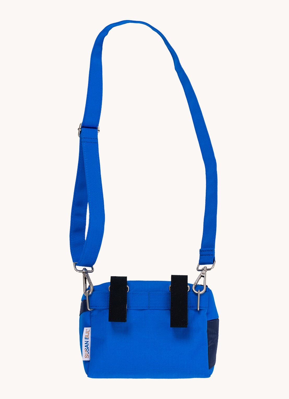 SUSAN BIJL Bum Bag Medium crossbodytas met waterafstotende coating - detail 4 kobaltblauw