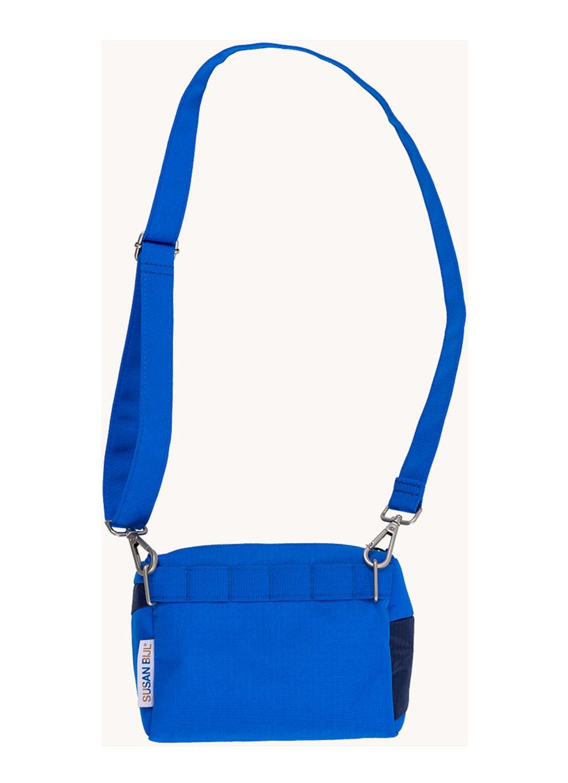 SUSAN BIJL Bum Bag Medium crossbodytas met waterafstotende coating - detail 6 kobaltblauw