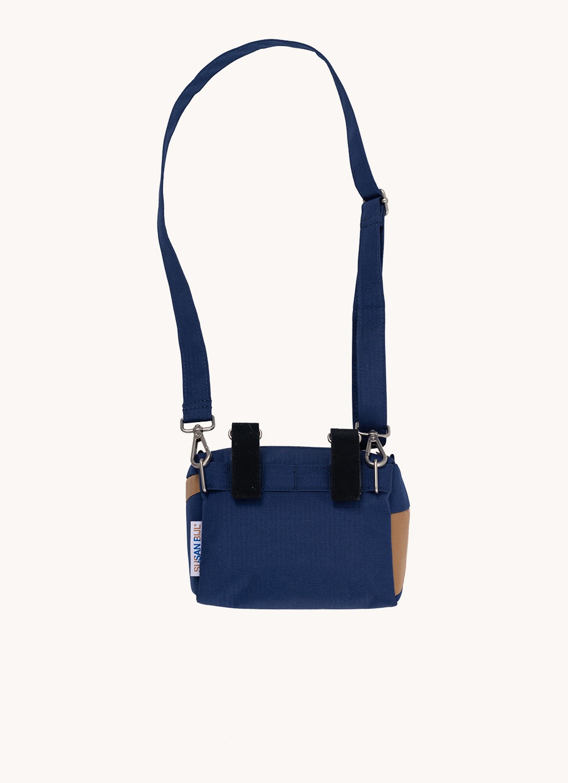 SUSAN BIJL Bum Bag Medium crossbodytas met waterafstotende coating - detail 5 donkerblauw