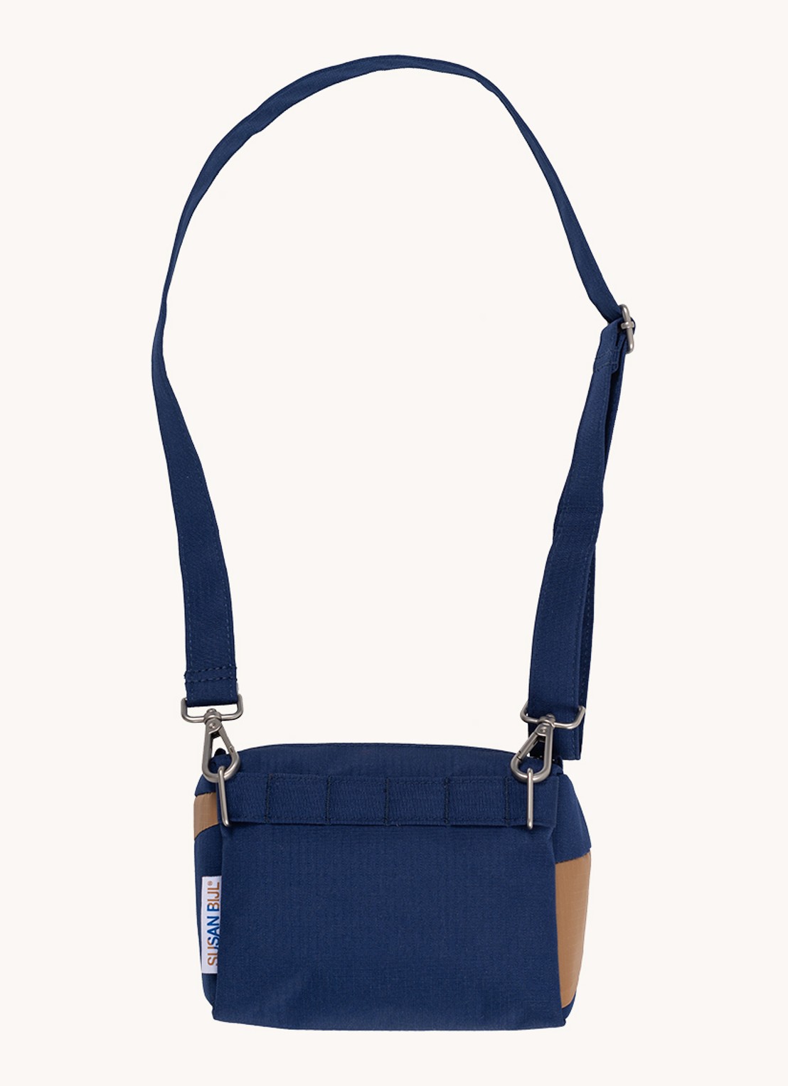 SUSAN BIJL Bum Bag Medium crossbodytas met waterafstotende coating - voorkant 5 indigo