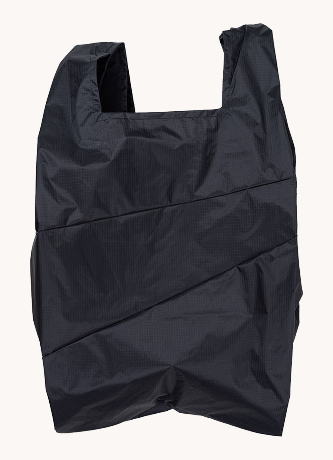 SUSAN BIJL Shopping Bag waterafstotende shopper  - voorkant 2 zwart