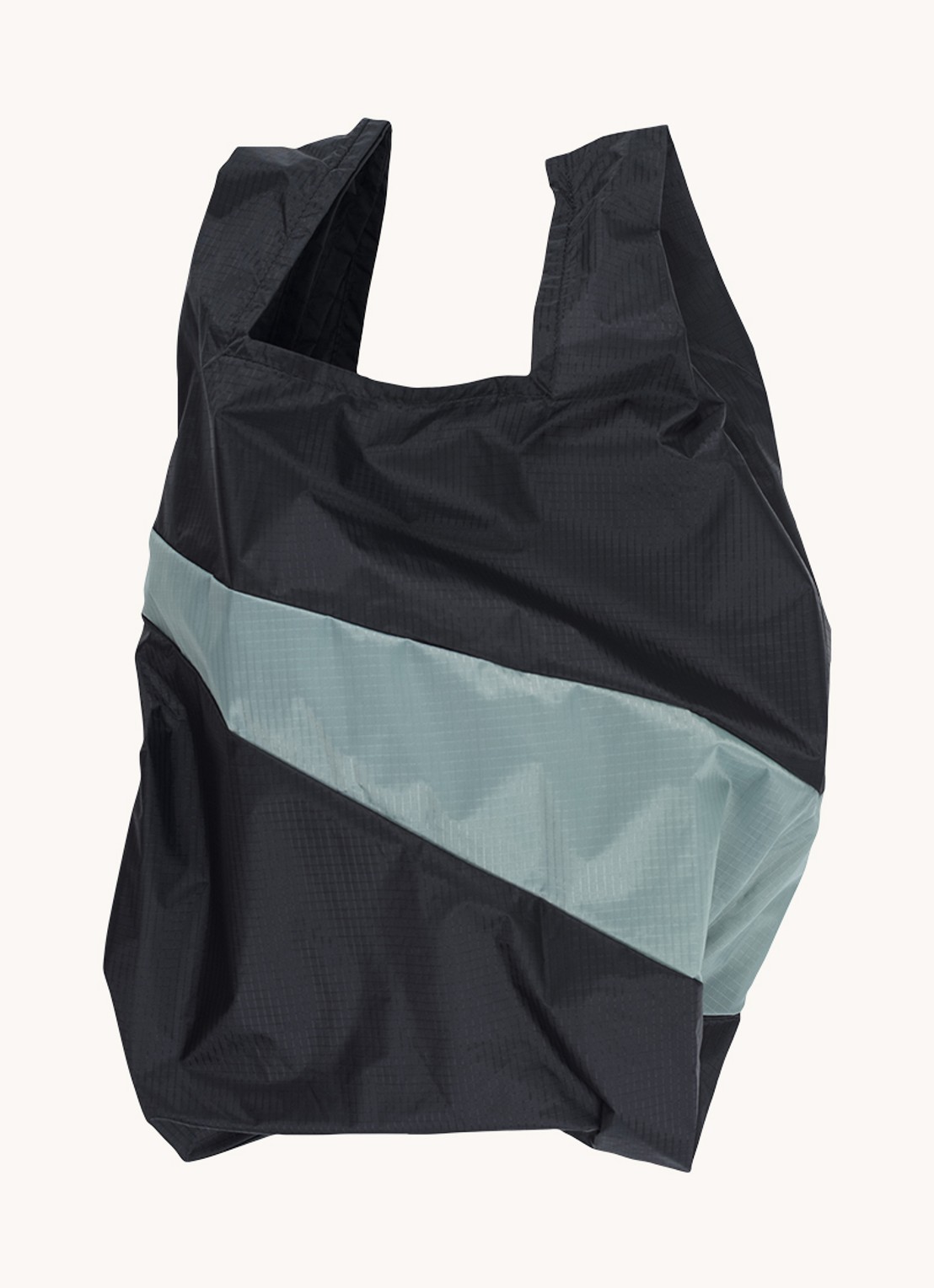 SUSAN BIJL Shopping Bag waterafstotende shopper  - achterkant 5 grijs