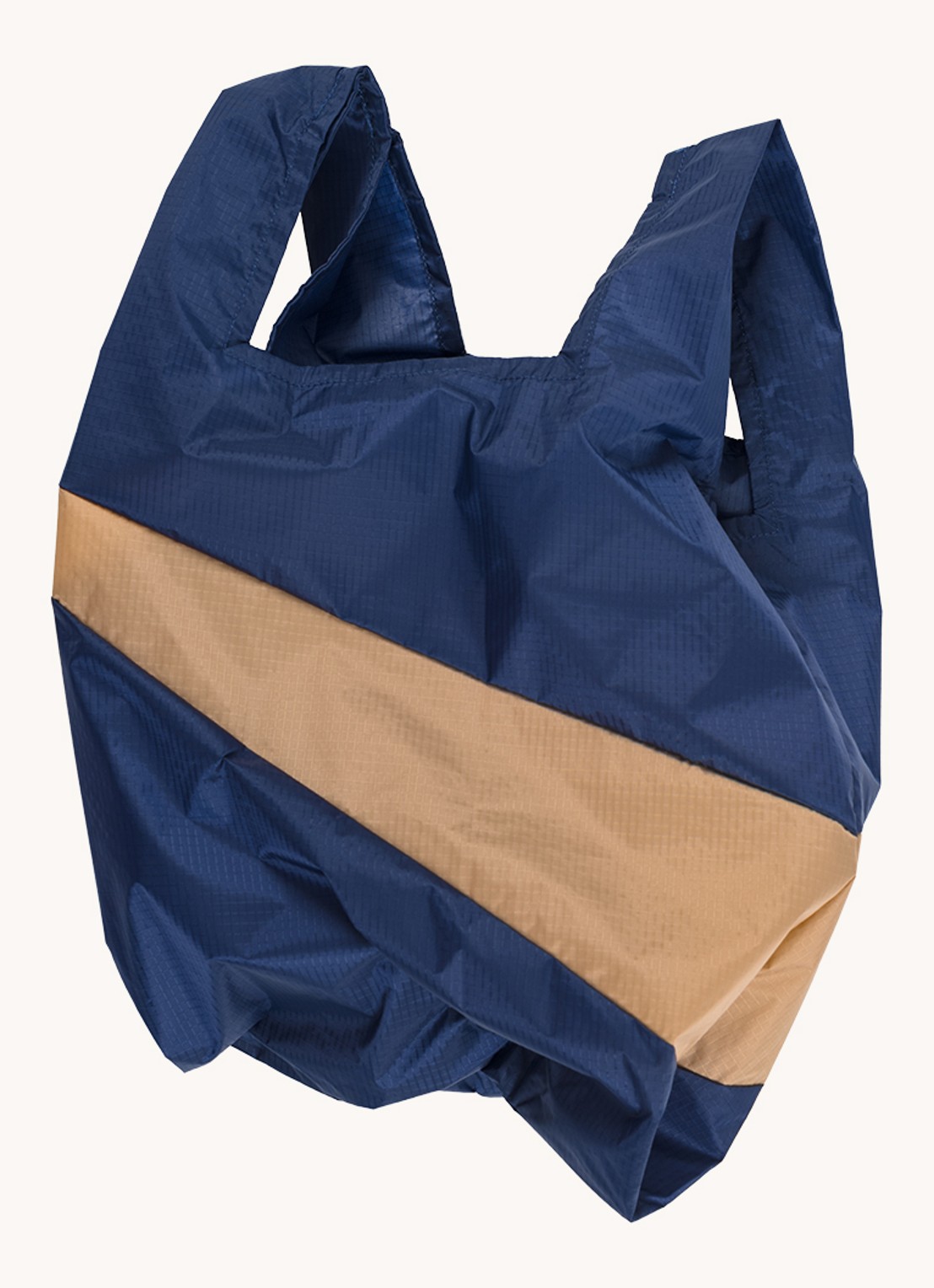 SUSAN BIJL Shopping Bag waterafstotende shopper  - voorkant donkerblauw