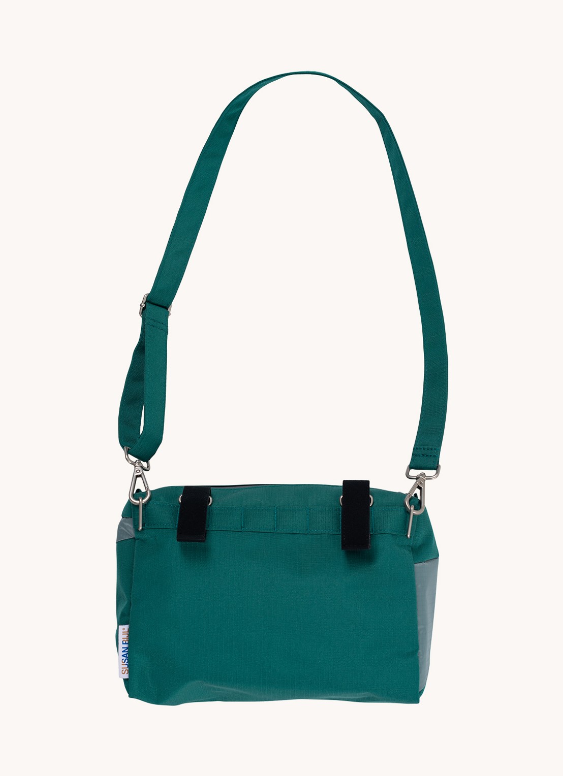 SUSAN BIJL The New Bum Bag Medium crossbodytas met waterafstotende coating - detail 2 groen