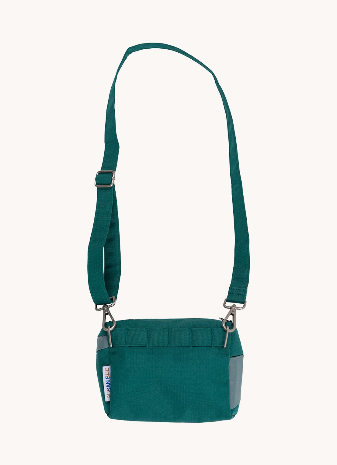 SUSAN BIJL The New Bum Bag Medium crossbodytas met waterafstotende coating - detail 3 groen