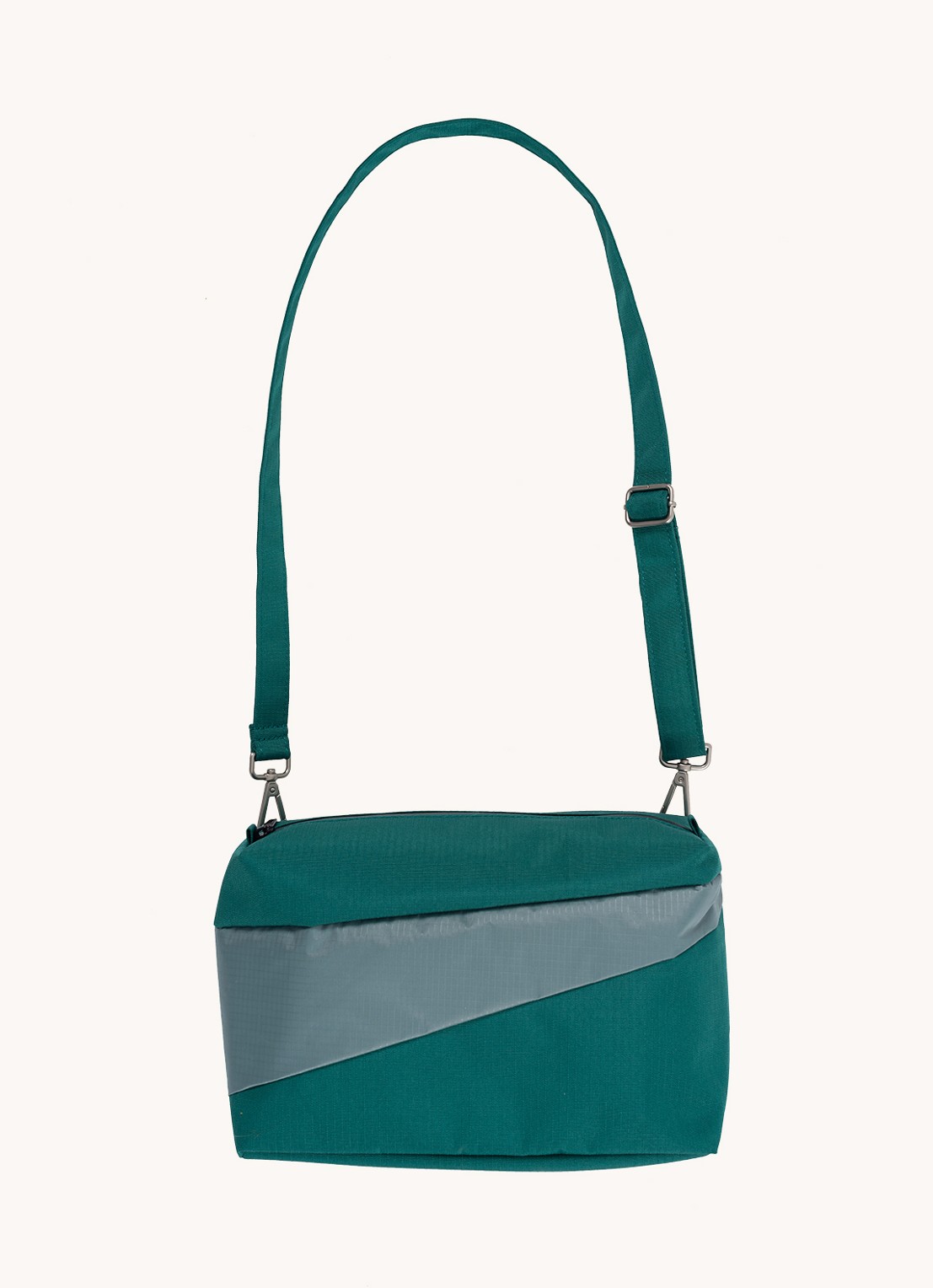 SUSAN BIJL The New Bum Bag Medium crossbodytas met waterafstotende coating - voorkant 4 groen