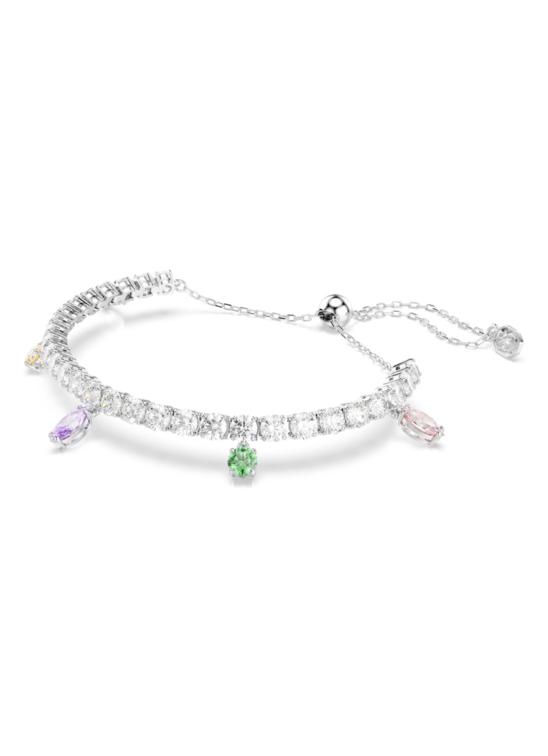 Swarovski 2026 Capsule armband met kristal - detail zilver