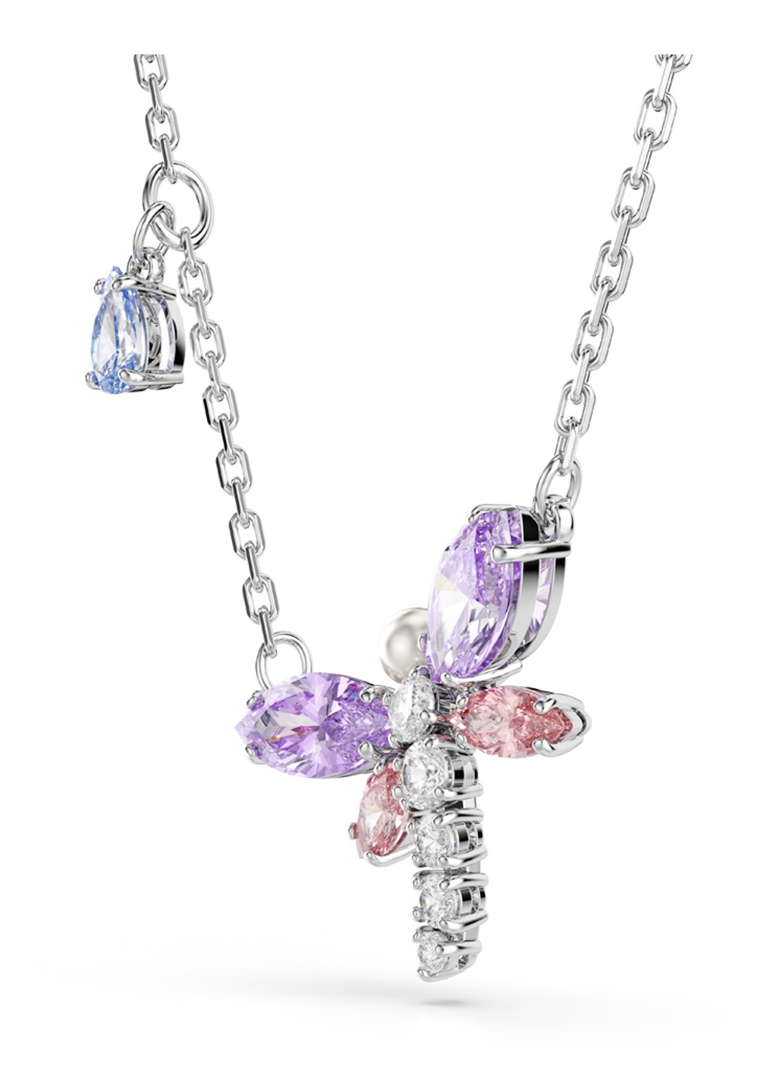 Swarovski 2026 Capsule ketting met kristal - detail 2 zilver