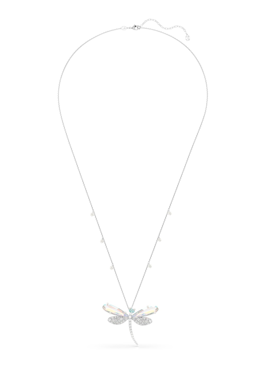 Swarovski 2026 Capsule ketting met kristal - detail 2 zilver