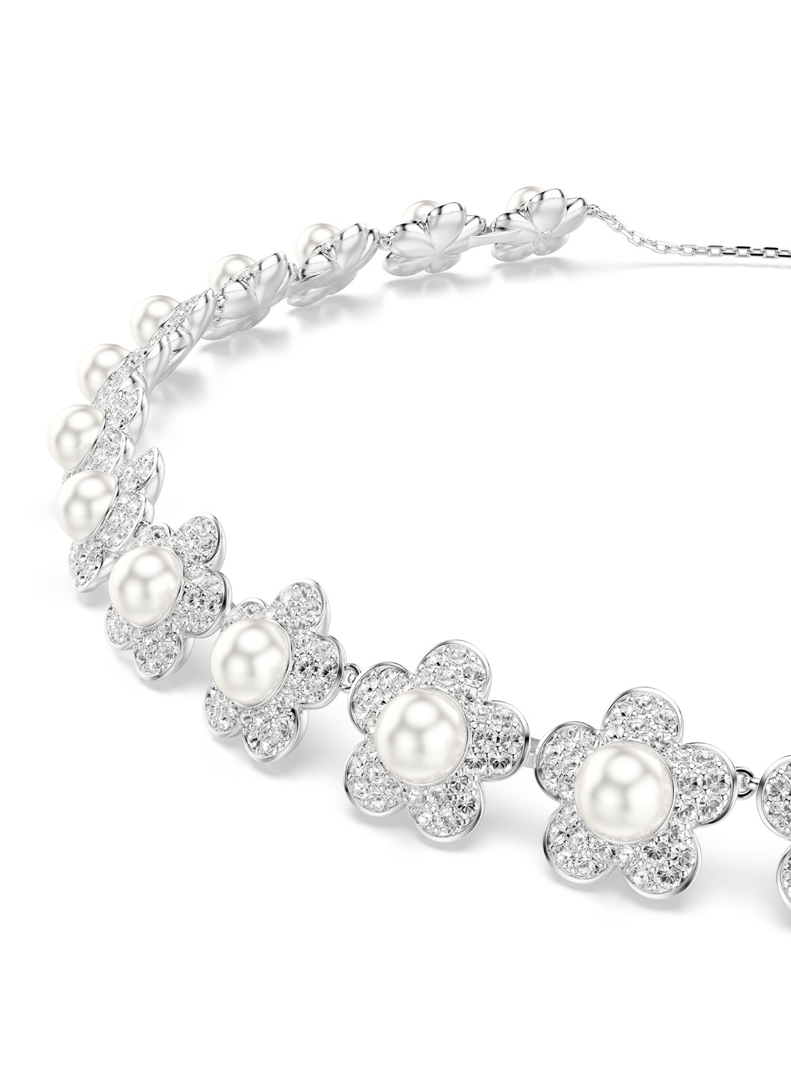 Swarovski 2026 Capsule ketting met kristal  - detail 3 zilver