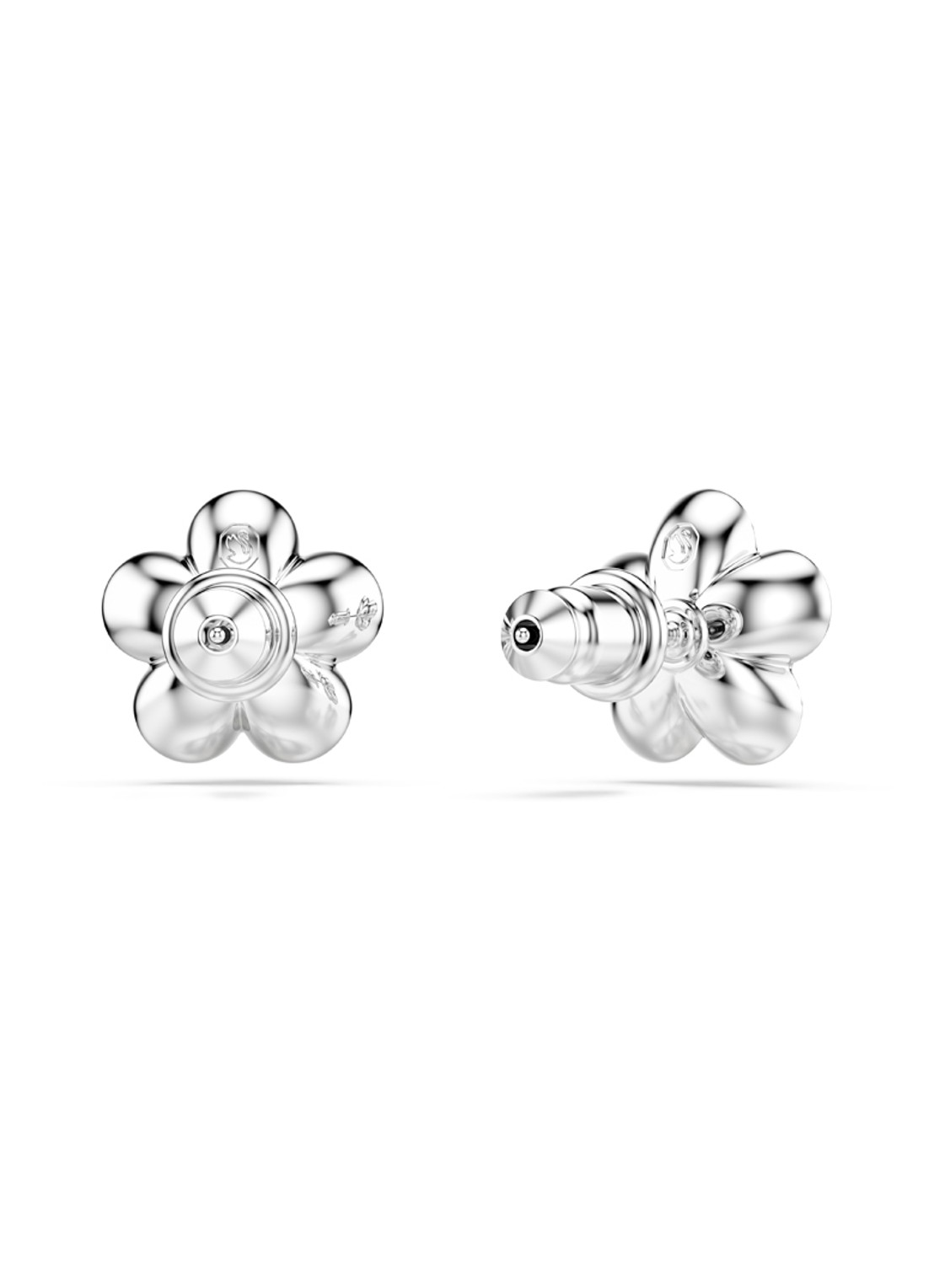 Swarovski 2026 Capsule oorstekers met kristal - detail 4 zilver